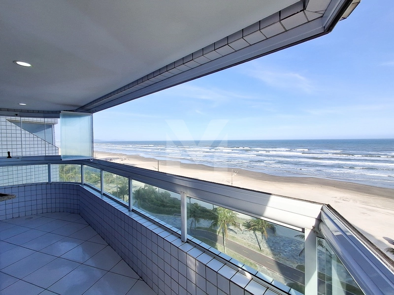 Apartamento frente mar 2 dormitórios e sacada gourmet por R$ 550 mil: 8ª foto da galeria de imagens do imóvel