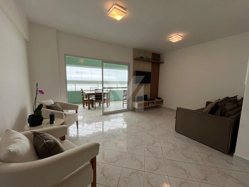Apartamento frente mar total 3 dormitórios mobiliado na Guilhermina!: 7ª foto da galeria de imagens do imóvel