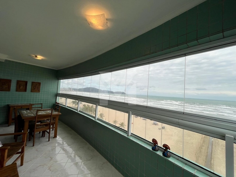 Apartamento frente mar total 3 dormitórios mobiliado na Guilhermina!: 1ª foto da galeria de imagens do imóvel