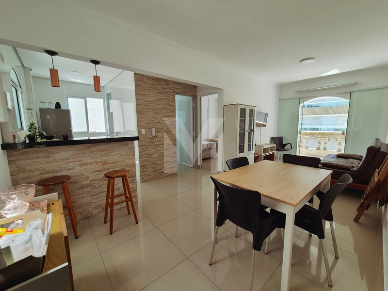 Apartamento para Locação – 1 Dormitório Mobiliado | Vista Mar – Ocian: 1ª foto da galeria de imagens do imóvel