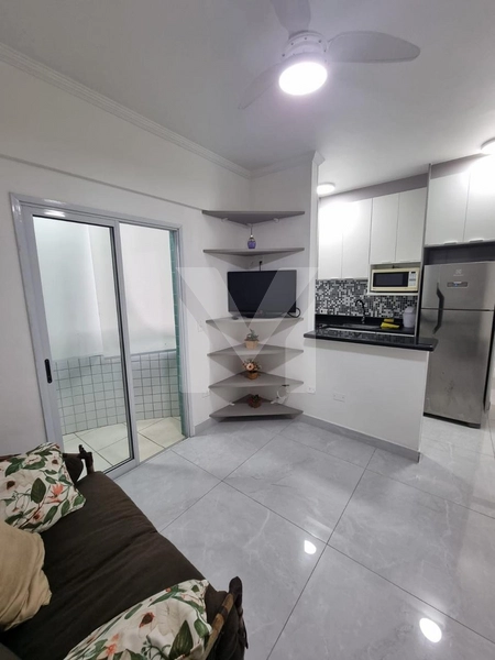 Apartamento de 01 Quarto com Suíte no Boqueirão em Praia Grande SP.: 4ª foto da galeria de imagens do imóvel