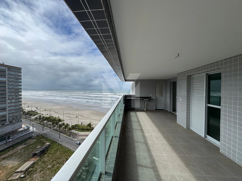 Apartamento 3 dormitórios vista para o mar na Cidade de Praia Grande/S: 7ª foto da galeria de imagens do imóvel