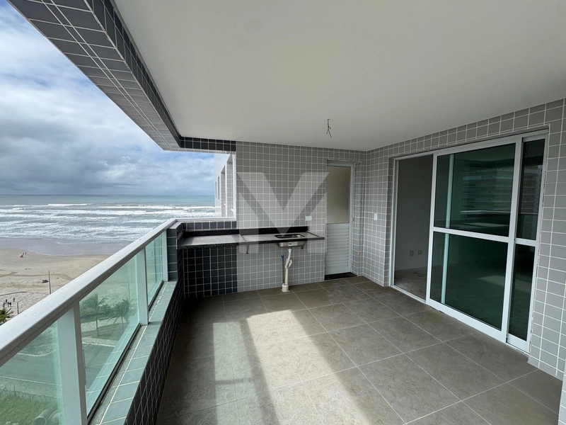 Apartamento 3 dormitórios vista para o mar na Cidade de Praia Grande/S: 3ª foto da galeria de imagens do imóvel