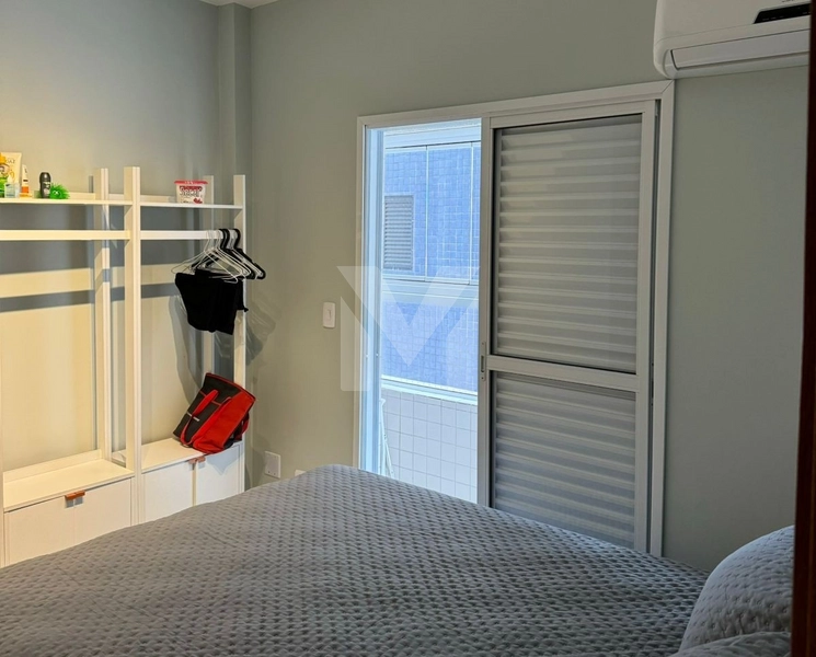 Apartamento mobiliado e moderno na Caiçara – 300m da praia!: 9ª foto da galeria de imagens do imóvel