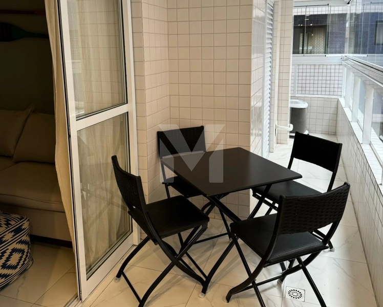 Apartamento mobiliado e moderno na Caiçara – 300m da praia!: 4ª foto da galeria de imagens do imóvel