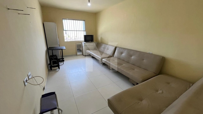 Vista mar e preço imperdível: Kitnet frente praia por R$ 180.000