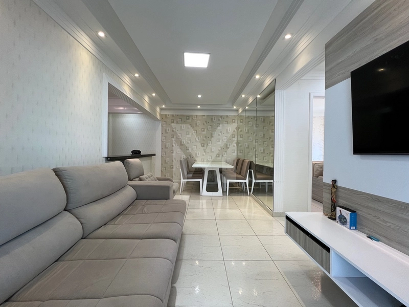 LINDO APARTEMANTO DE 2 DORMITÓRIOS SENDO 1 SUÍTE - VILA CAIÇARA