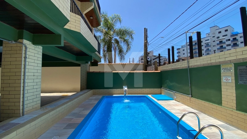Imóvel com 76m2 2 dormitórios 1 suite bem localizado com piscina