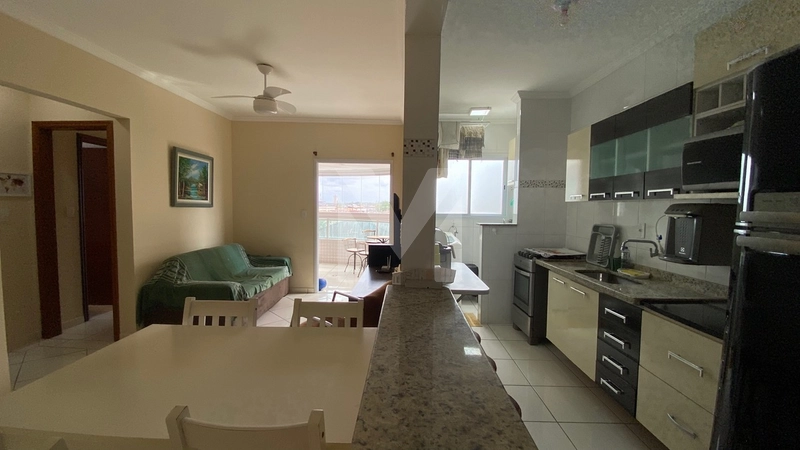 2 dormitorios frente mar e churrasqueira a carvão: 2ª foto da galeria de imagens do imóvel