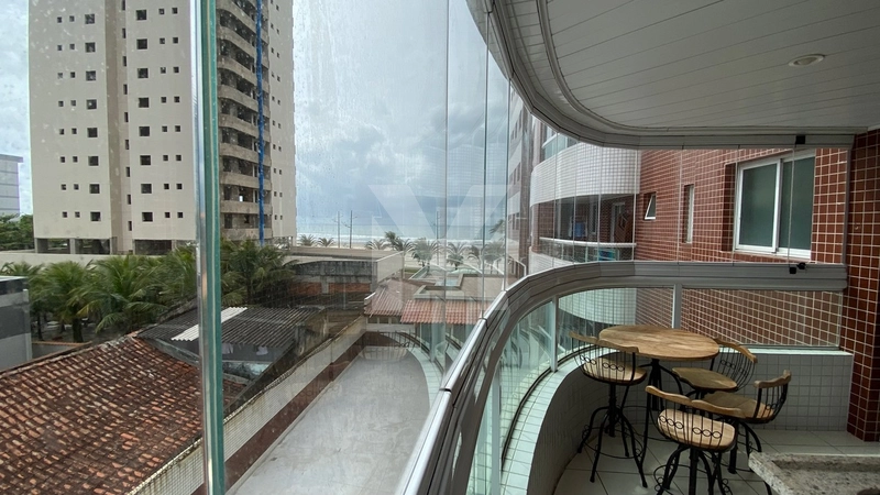 2 dormitorios frente mar e churrasqueira a carvão