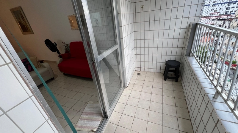 Apartamento no Ocian com vista livre lateral do mar: 4ª foto da galeria de imagens do imóvel