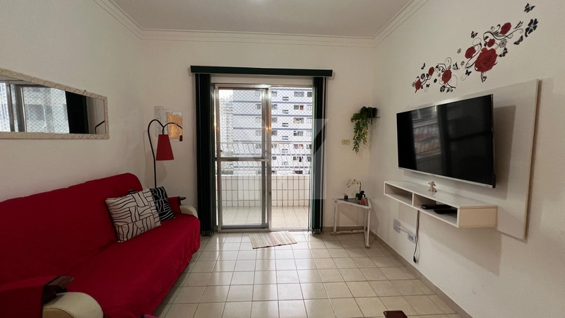 Apartamento no Ocian com vista livre lateral do mar: 3ª foto da galeria de imagens do imóvel