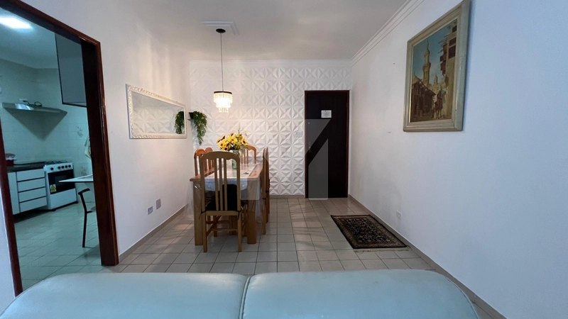 Apartamento no Ocian com vista livre lateral do mar: 2ª foto da galeria de imagens do imóvel