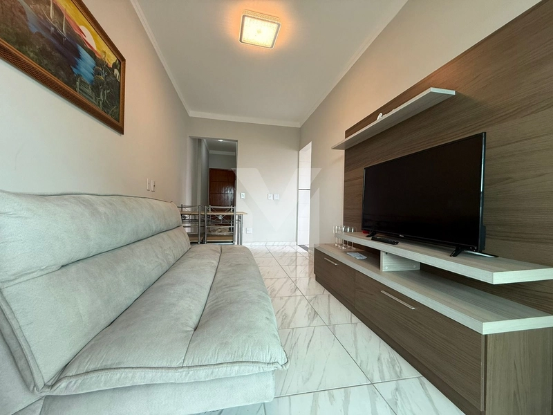 Lindo apartamento de 1 dormitório mobiliado no bairro Caiçara