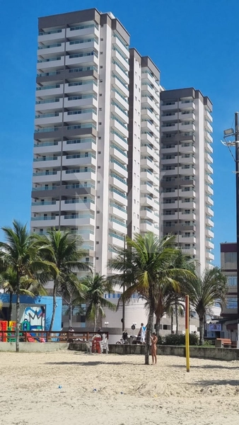 Apartamento frente mar com 3 dormitórios porteira fechada: 70ª foto da galeria de imagens do imóvel