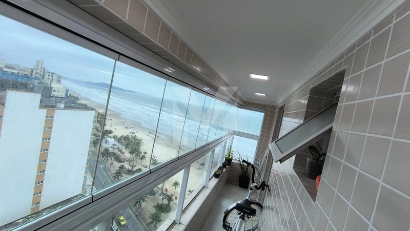 Apartamento frente mar com 3 dormitórios porteira fechada: 31ª foto da galeria de imagens do imóvel
