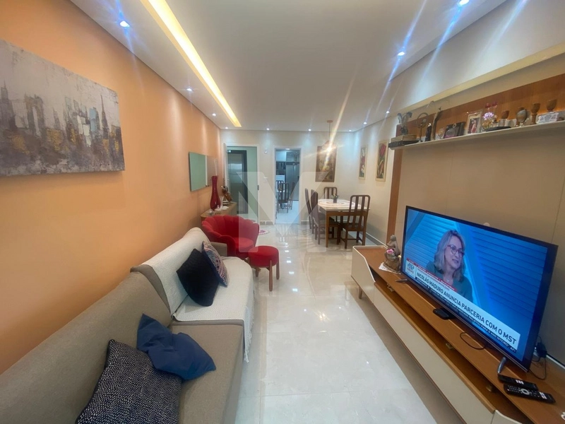 Apartamento frente mar com 3 dormitórios porteira fechada: 8ª foto da galeria de imagens do imóvel