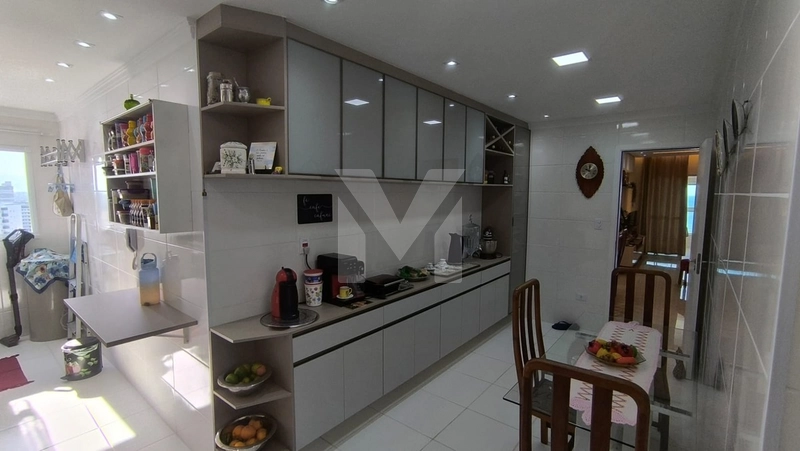 Apartamento frente mar com 3 dormitórios porteira fechada: 10ª foto da galeria de imagens do imóvel