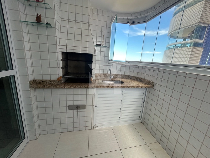 Apartamento Porteira Fechada com Vista Mar no Maracanã – Praia Grande: 2ª foto da galeria de imagens do imóvel