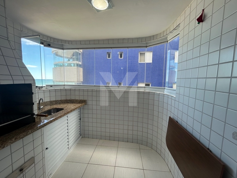 Apartamento Porteira Fechada com Vista Mar no Maracanã – Praia Grande: 3ª foto da galeria de imagens do imóvel