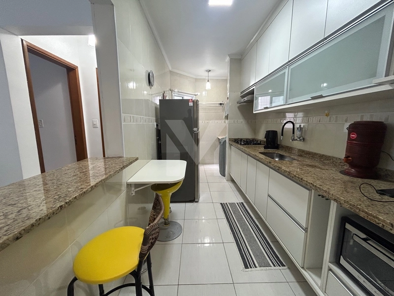 Apartamento Porteira Fechada com Vista Mar no Maracanã – Praia Grande: 6ª foto da galeria de imagens do imóvel