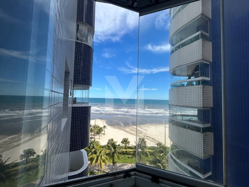 Apartamento Porteira Fechada com Vista Mar no Maracanã – Praia Grande