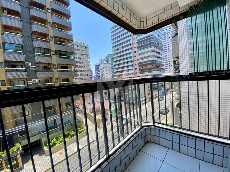 Apartamento Mobiliado com Sacada e Vista para o Mar na Guilhermina: 4ª foto da galeria de imagens do imóvel