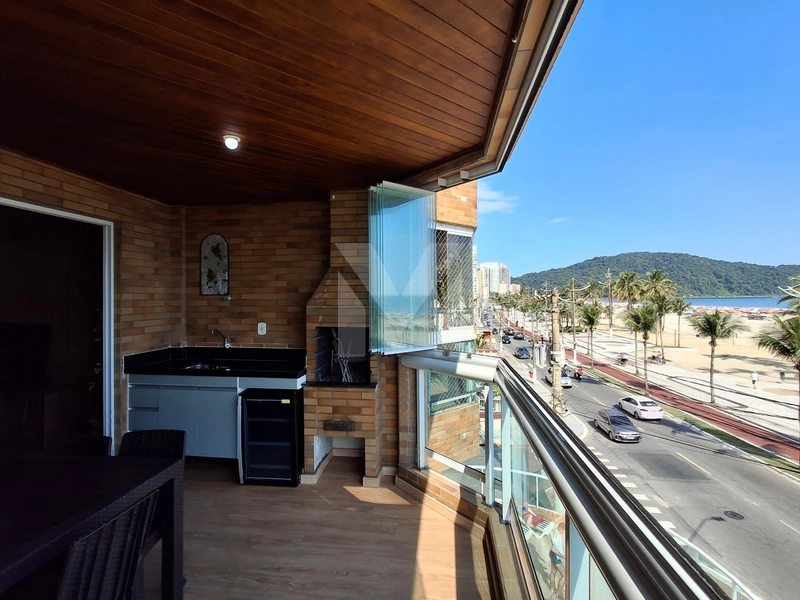 Lindo apartamento frente mar total com 3 dormitórios porteira fechada!: 11ª foto da galeria de imagens do imóvel