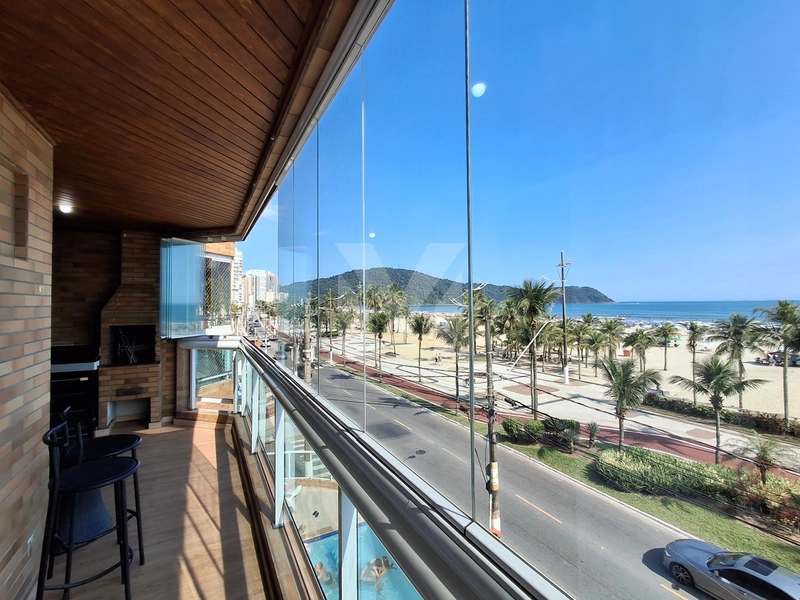 Lindo apartamento frente mar total com 3 dormitórios porteira fechada!: 10ª foto da galeria de imagens do imóvel