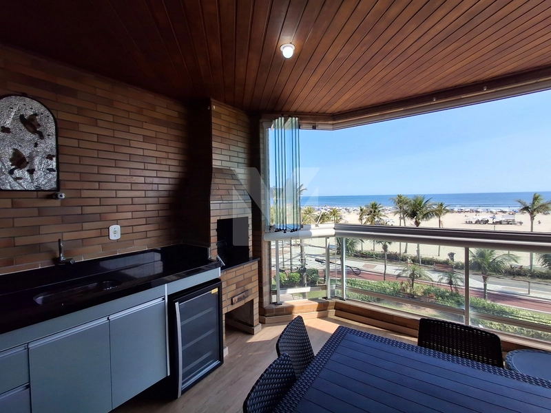 Lindo apartamento frente mar total com 3 dormitórios porteira fechada!: 6ª foto da galeria de imagens do imóvel