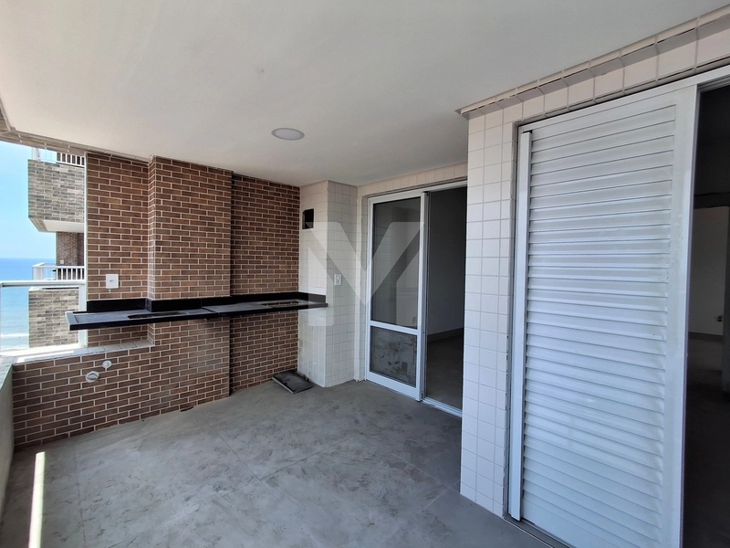 Apartamento 2 dormitórios e sacada gourmet e vista mar por R$ 569 mil: 4ª foto da galeria de imagens do imóvel