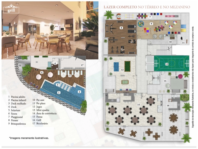 Apartamento 2 dormitórios e sacada gourmet e vista mar por R$ 538 mil: 26ª foto da galeria de imagens do imóvel