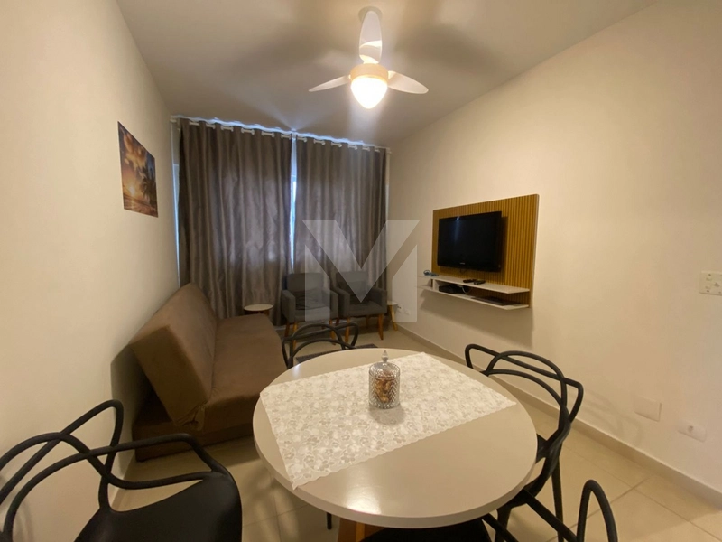 Apartamento Porteira Fechada a 50m da Praia – 2 Dormitórios na Aviação: 3ª foto da galeria de imagens do imóvel