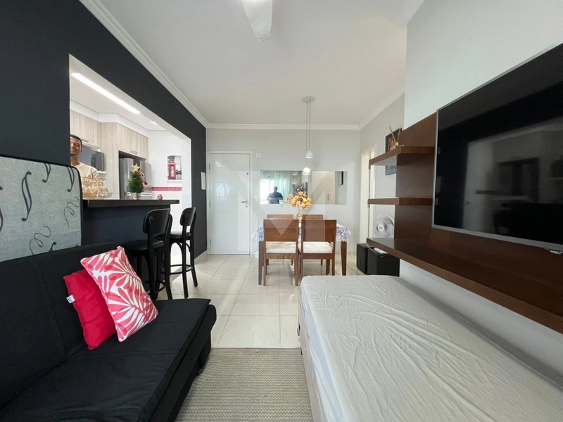 Apartamento Vista mar 2 dormitórios com suíte