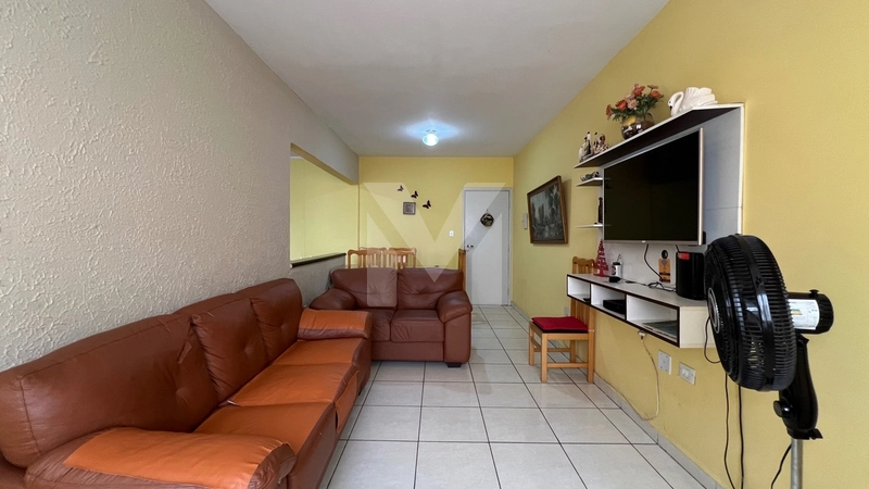 Apartamento mobiliado a 100 metros da praia aviação Praia Grande: 2ª foto da galeria de imagens do imóvel