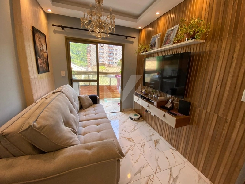 Apartamento Moderno com Elevador Panorâmico - Canto do Forte: 4ª foto da galeria de imagens do imóvel