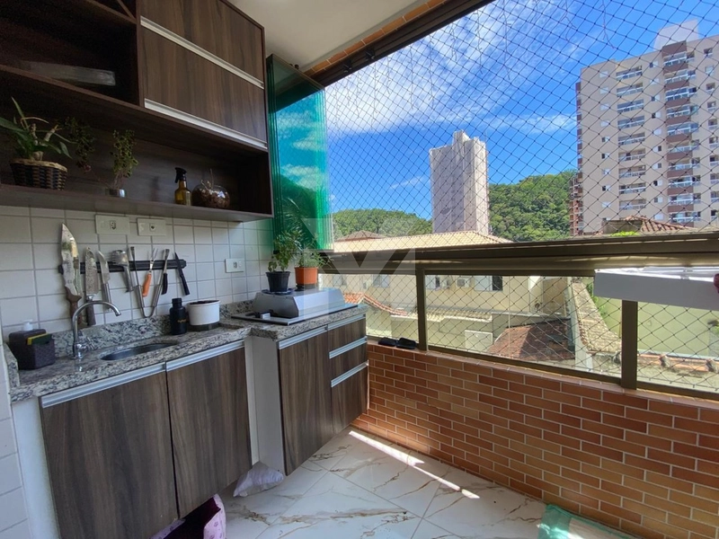 Apartamento Moderno com Elevador Panorâmico - Canto do Forte: 2ª foto da galeria de imagens do imóvel
