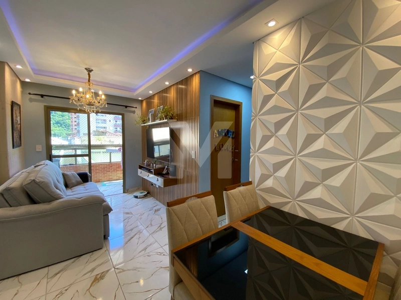 Apartamento Moderno com Elevador Panorâmico - Canto do Forte: 9ª foto da galeria de imagens do imóvel