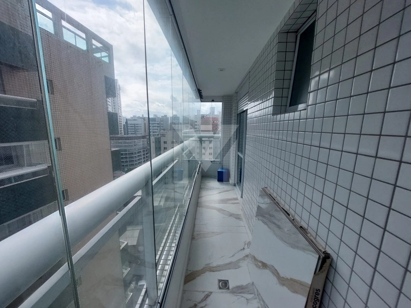 Apartamento 3 dormitórios no Canto do Forte com vista para o mar: 10ª foto da galeria de imagens do imóvel