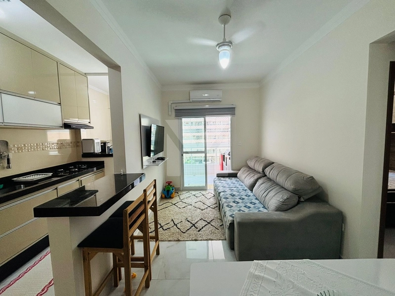 Há 300m da Praia, Apartamento 2dorm.(1 suíte) MOBILIADO - TUPI