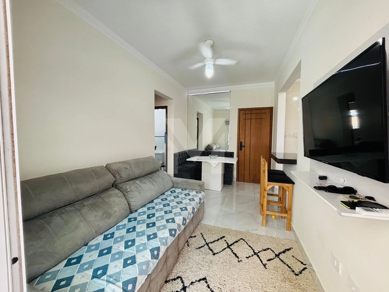 Há 300m da Praia, Apartamento 2dorm.(1 suíte) MOBILIADO - TUPI: 3ª foto da galeria de imagens do imóvel