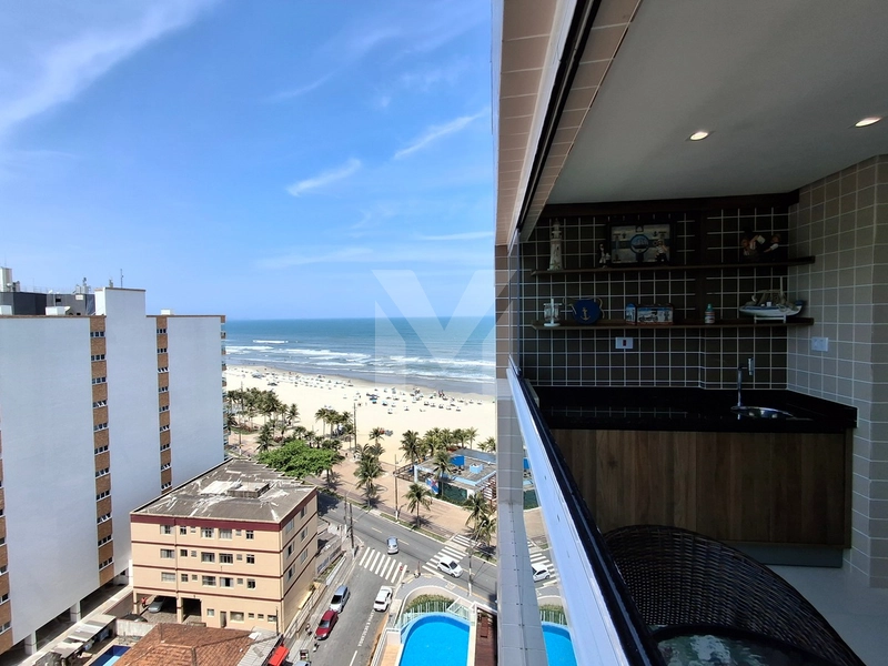 Lindo apartamento 2 dormitórios mobiliado e com vista mar R$ 760 mil: 6ª foto da galeria de imagens do imóvel