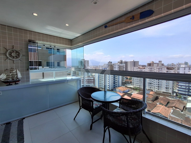 Lindo apartamento 2 dormitórios mobiliado e com vista mar R$ 760 mil: 5ª foto da galeria de imagens do imóvel