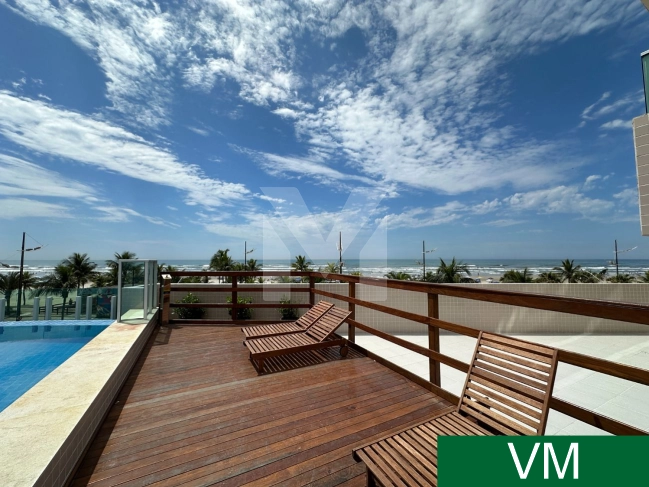 Lindo apartamento 2 dormitórios mobiliado e com vista mar R$ 760 mil: 65ª foto da galeria de imagens do imóvel