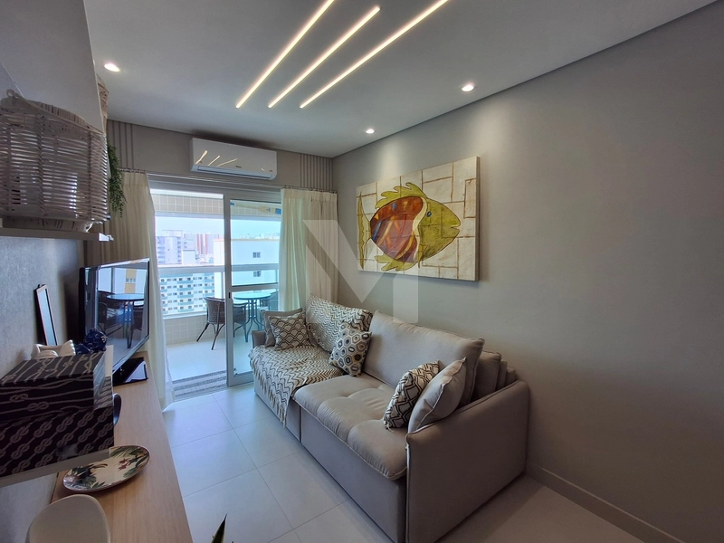 Lindo apartamento 2 dormitórios mobiliado e com vista mar R$ 760 mil: 12ª foto da galeria de imagens do imóvel