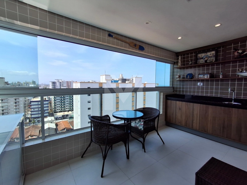 Lindo apartamento 2 dormitórios mobiliado e com vista mar R$ 760 mil: 8ª foto da galeria de imagens do imóvel