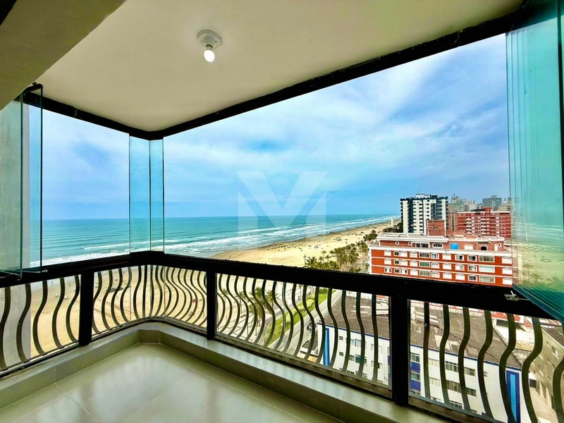 Incrível apartamento com vista Mar 3 Dorm sendo (2 suítes)  na Tupi: 2ª foto da galeria de imagens do imóvel