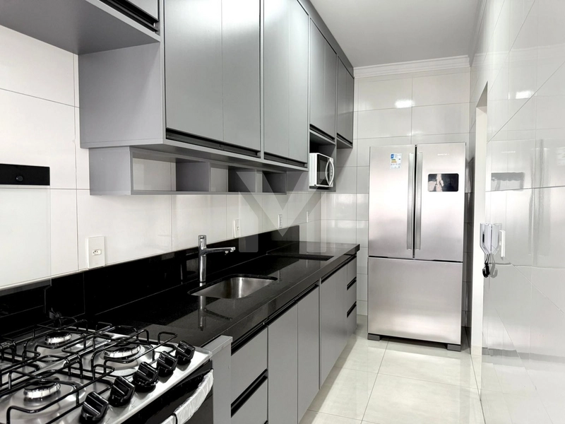 Linda Cobertura duplex mobiliada na Guilhermina - Praia Grande SP: 10ª foto da galeria de imagens do imóvel