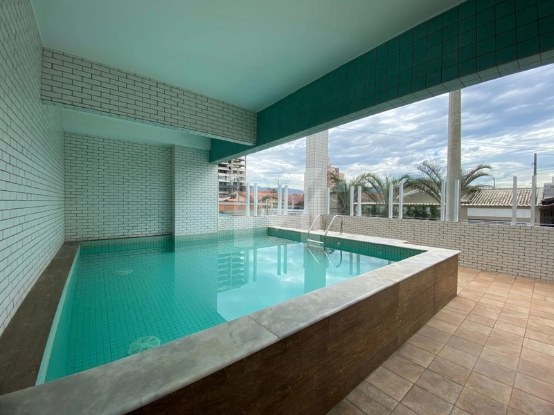 1 Dorm a 50m da Praia • Sacada c/ Churrasqueira • Piscina: 17ª foto da galeria de imagens do imóvel