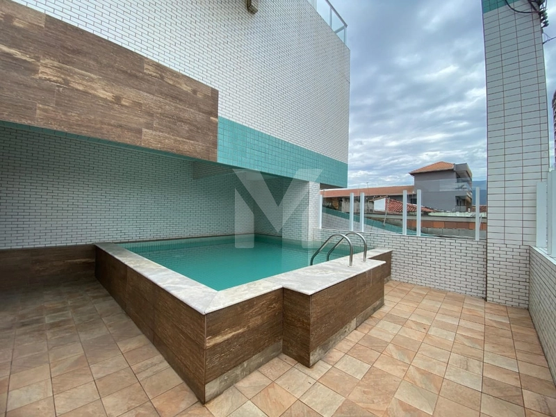 1 Dorm a 50m da Praia • Sacada c/ Churrasqueira • Piscina: 16ª foto da galeria de imagens do imóvel